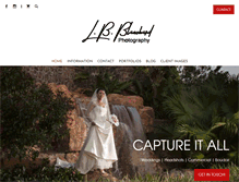 Tablet Screenshot of lbblanchardphotography.com